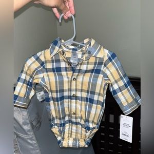 Boys Button up brand new! Just one you by Carters!